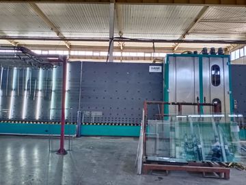 Metal Powder Sprayed 400mm×400mm Vertical Glass Washing Machine