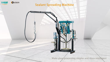 Glass Processing Two Component Sealant Spreading Machine