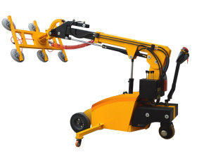 Mobile Glass Lifting Machine For Double Glazing Glass With Suckers