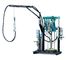 Manual Sealing Machine Included Silicom Pump Freezer And Rotated Table For Insulating Glass