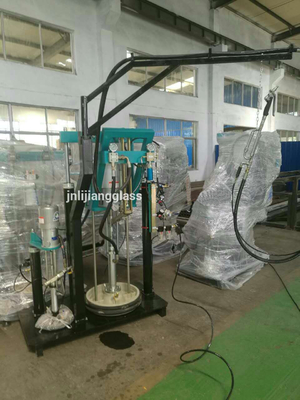 Vertical Insulating Glass Sealant Spreading Machine Manual Operation