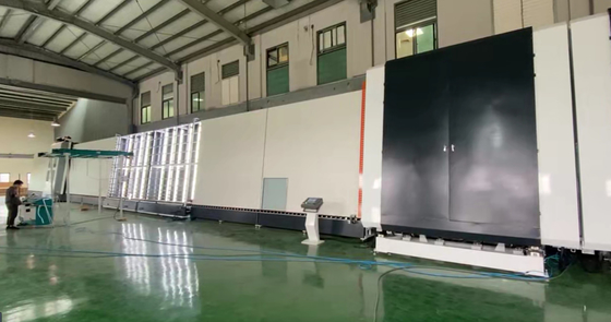 8 - 10m/min Automatic Insulating Glass Production Line Jumbo Size IG Line