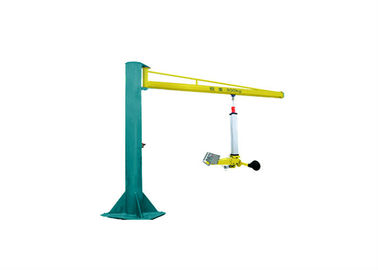 100 Centimeter Portable Floor Mounted Jib Crane , Glass Hoist Lifting Equipment