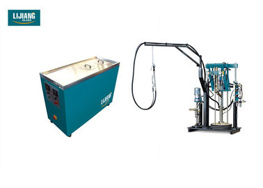 IG Freezer Double Glazing Glass Machine , Sealing Gun Glass Production Machinery