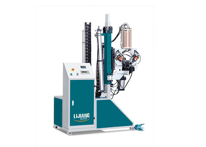 AC 220V Double Glass Desiccant Filling Machine 1.8 Kw For Arc Angle Frame