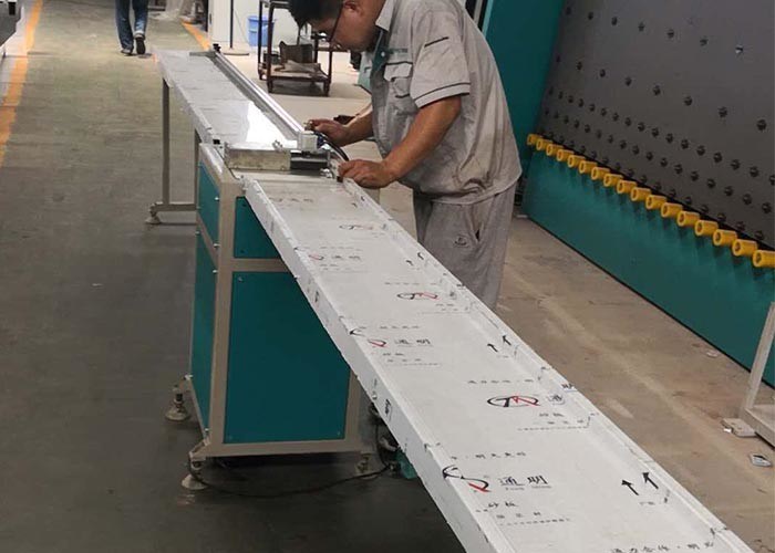 High Speed Aluminum Cutting Saw Machines 0.55 Kw For Insulating Glass Machine