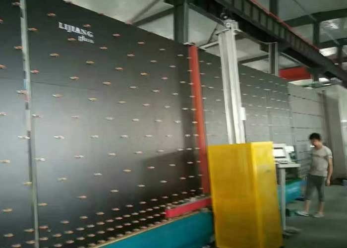 Low E Insulating Glass Machine PLC Control , Glass Edge Deletion 0 To 15 M / Min