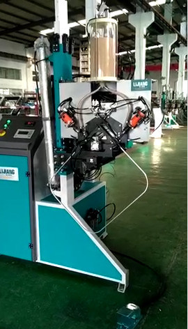 Fast Speed LJGZ2020N Desiccant Filling Machine In Blue Color Operation Stable