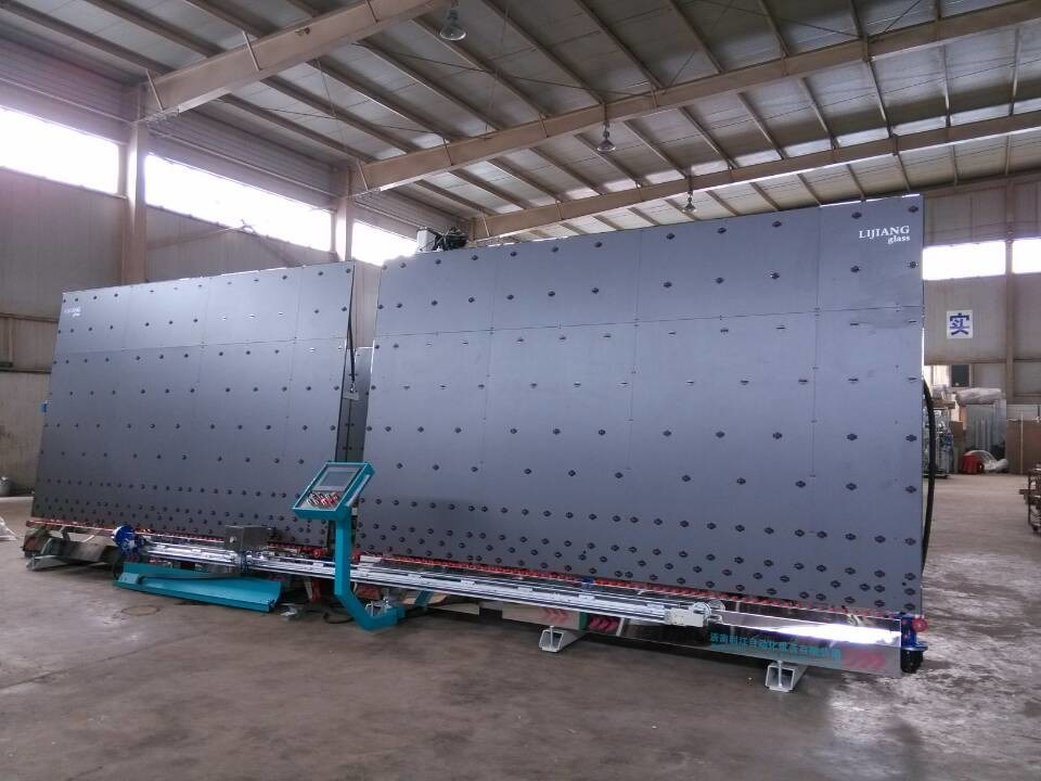 Vertical Insulating Glass Production Line / Insulating Glass Sealing Robot 8 Servo Motors