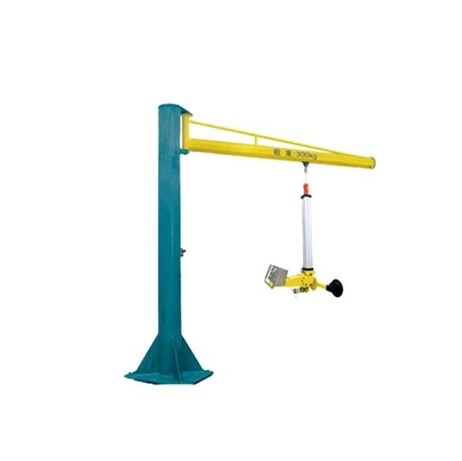 Easy To Operate Glass Lifting Cantilever Crane Can Load Of 300 Kg 90° Rotated