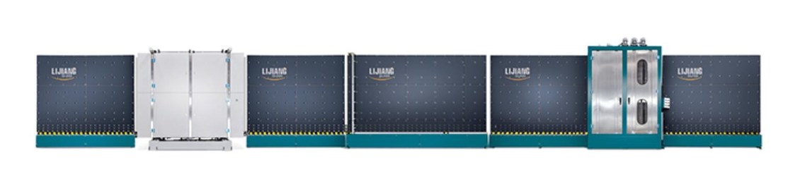 PLC Control Insulating Glass Production Line For Double Glass , Triple Glass