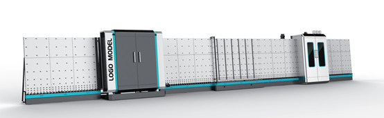 PLC Control Insulating Glass Production Line For Double Glass , Triple Glass