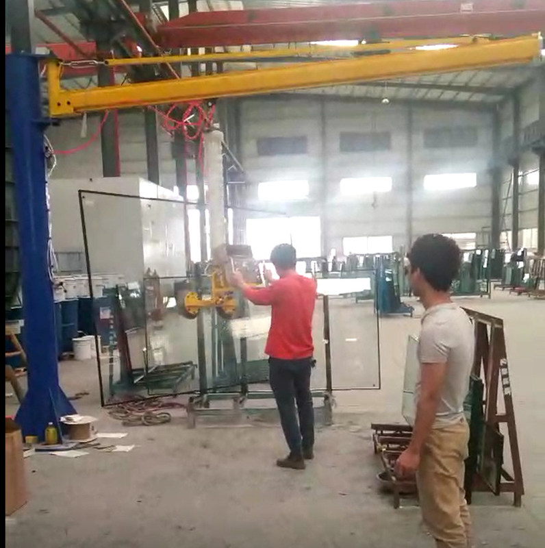 Factory Derictly sales of Lifting Cantilever Crane 1000KG and Low-E deletion Machine