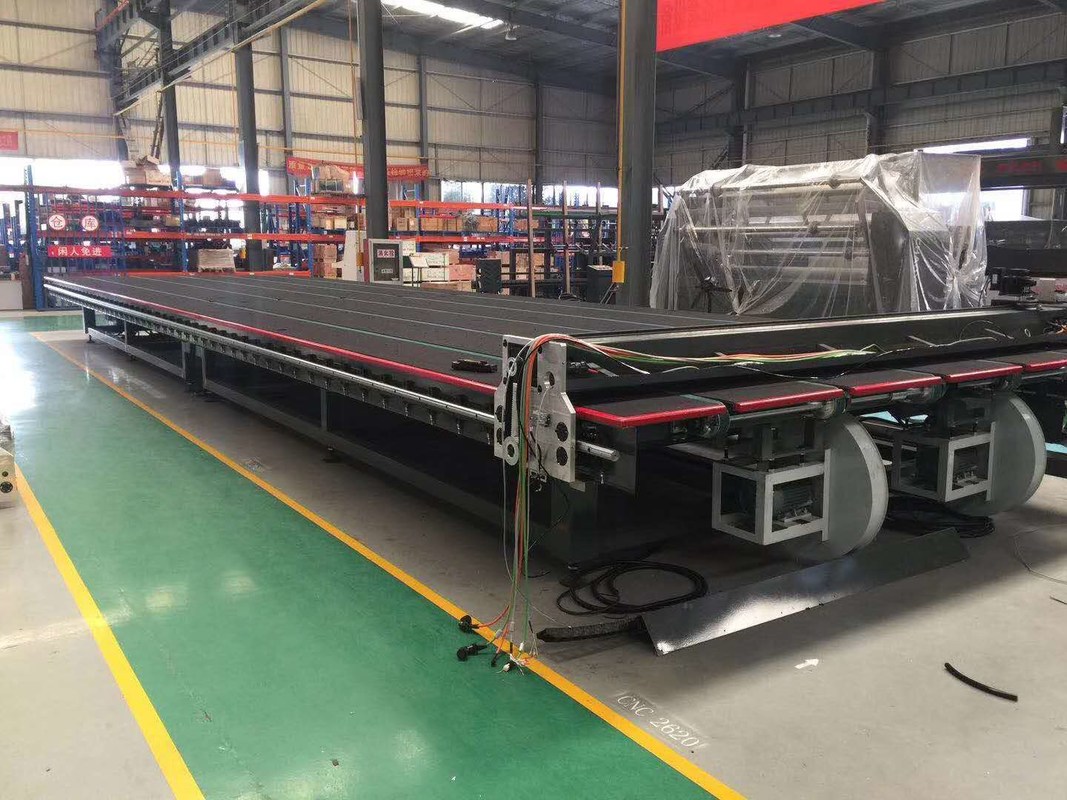 Customized Air Floated Breaking Table ( 1+1 Type ) For Glass Cutting Line