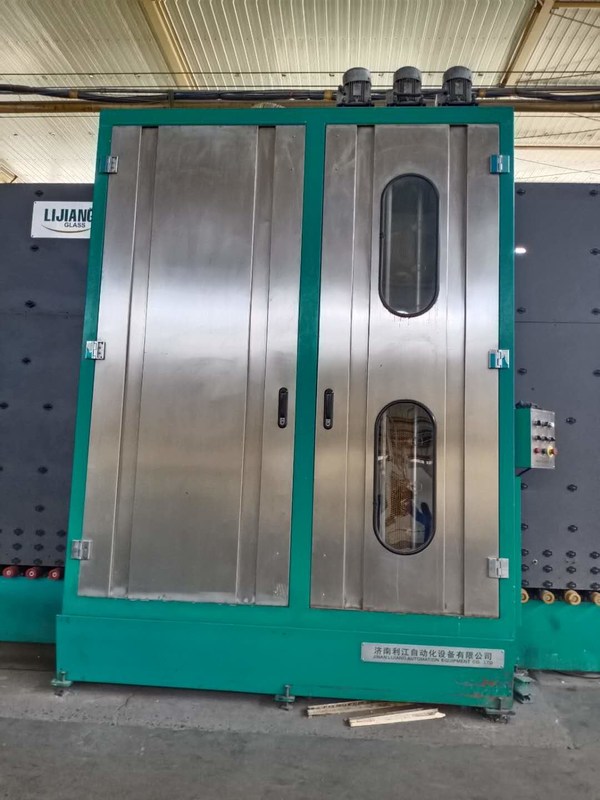 High Efficiency Vertical Glass Washing Machine For Glass Production And Processing