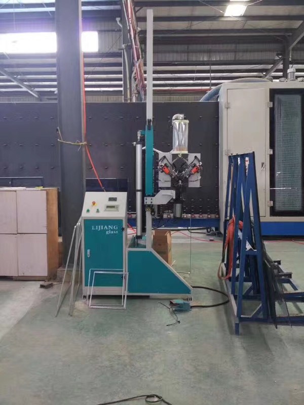 Desiccant Filling Machine Automatically Achieve Actions Of Drilling Holes Automatically In The Spacer Frames