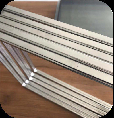 Warm Adge Technolgy Butyl Aluminum Sapcer And Cold Adge Alumunim Spacer For Double Glass