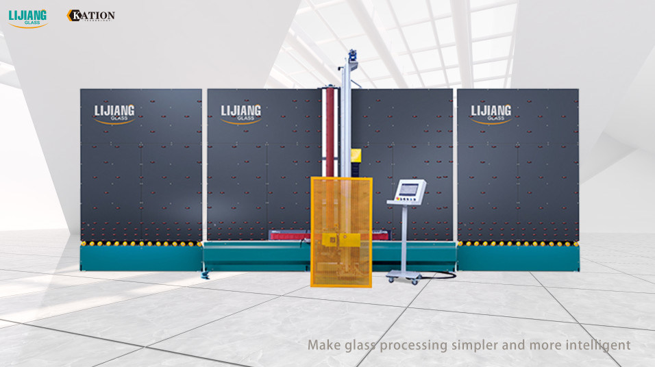 Automatic Vertical  Glass  Edge Grinding Machine with CE  for Insulating glass production