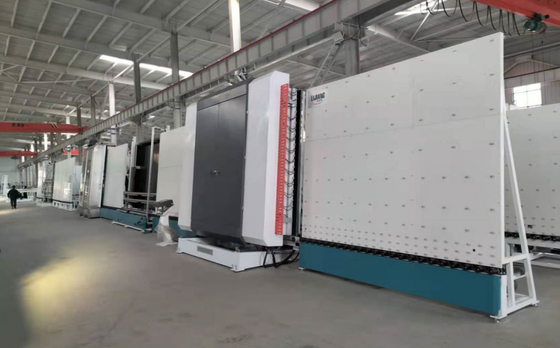 High Safety Sound Insulation Tempered Laminated Glass Making Machine 2 - 10m/Min