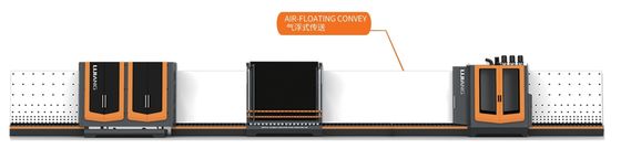 VERTICAL INSULATINGAIR-FLOATING GLASS PROCESSING LINE