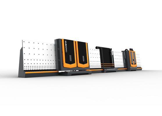 Double Glazing Thick 60mm Insulating Glass Production Line For Washing And Pressing