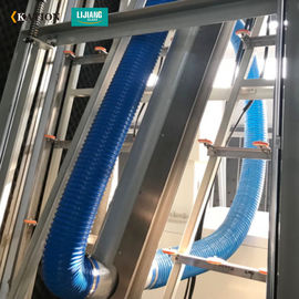 Soft Brushes Easy Operating 19mm Vertical Glass Washing Machine