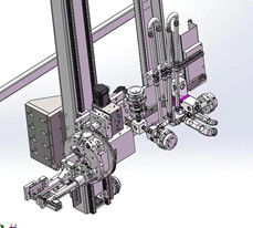 300*450mm Insulating Glass Sealing Robot Sealant Spreading Glass