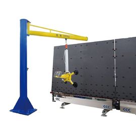 Easy Operating Glass Cantilever Crane 260kg-360kg  With Lifting Sucker And  Insulating Glass Processing Line