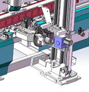 Automatic 2500mm Double Component Sealing Robot Machine For Hollow Glass Insulating Glass Double Glass Processing