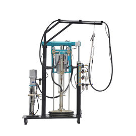 Manual Two Pumps 2 Component Sealant Spreading Machine For Insulated Glass