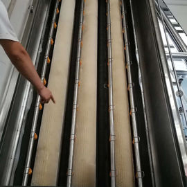 Vertical 0.8mm Glass Washing And Drying Machine Frequency Control