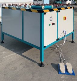 0.37kw Insulating Double Glass Machine Rotated Sealant Spreading Table