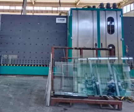 2-15m/Min Automatic Vertical Glass Washing Machine For Glass Cleaning