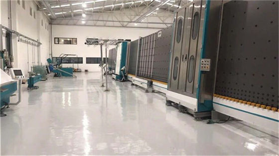 3-15mm Flat Insulating Glass Production Line With 3 Pairs Low E Soft Washing Brushes