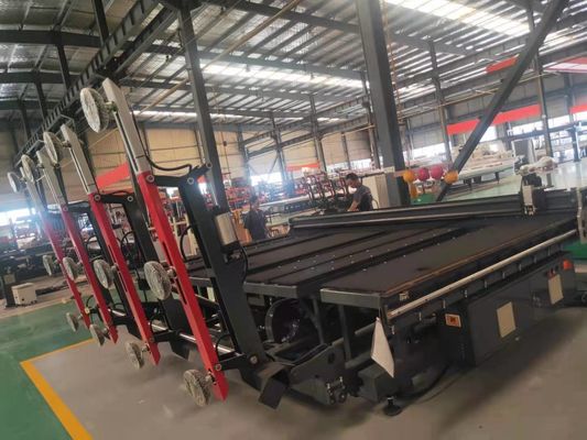 Glass Sharping 160m/Min Automatic Glass Cutting Table Glass Cutting Machinery