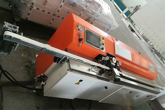 Aluminum Spacer 25MPa Glue Spreading Machine For Double Glazing Glass Processing