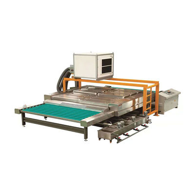 High Efficient Horizontal Glass Washing Machine 3mm-25mm Glass Thickness