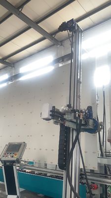 Vertical Insulating Glass Sealing Line For Double Layer Insulating Glass Processing